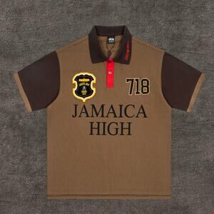 Stussy Men's Brown Short-Sleeve Shirt